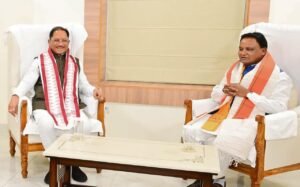 भुवनेश्वर में छत्तीसगढ़ के सीएम विष्णुदेव साय की ओडिशा के मुख्यमंत्री मोहन चरण माझी से मुलाकात 1 WhatsApp Image 2026 09 20 at 17.14.20 1