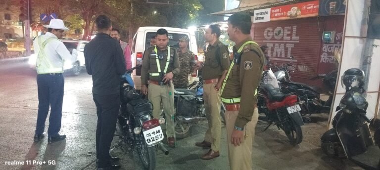 रायपुर पुलिस की ‘बुलेट’ पर स्ट्राइक: मोडिफाई सायलेंसर वाले 65 वाहनों पर भारी जुर्माना