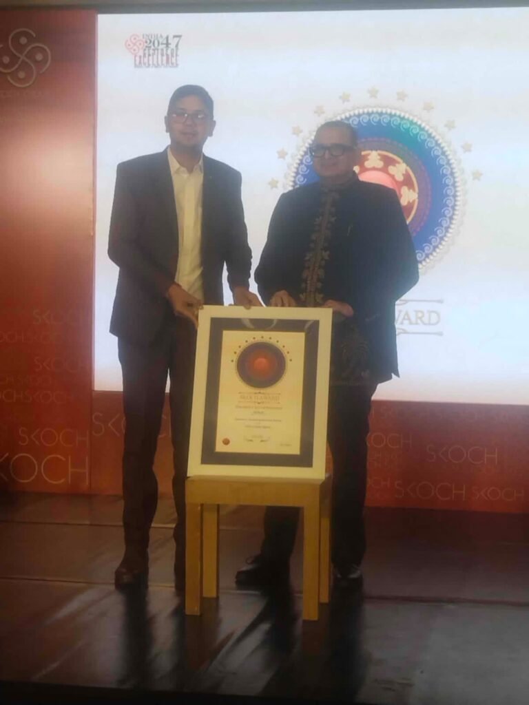 “गिफ्ट अ डेस्क” अभियान को गोल्ड स्कॉच अवार्ड से सम्मान