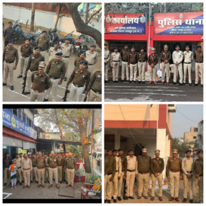 रायपुर: गणतंत्र दिवस पर थानों में गूंजा राष्ट्रगान