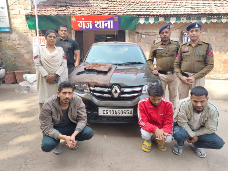 रायपुर पुलिस की बड़ी सफलता: ‘ऑपरेशन निश्चय’ के तहत 3 नशीले दवा तस्कर गिरफ्तार