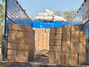 नाहरगढ पुलिस की बड़ी स्ट्राइक: सोयाबड़ी के ‘कवच’ में छिपी 50 लाख की शराब बरामद! WhatsApp Image 2026 03 14 at 07.50.40