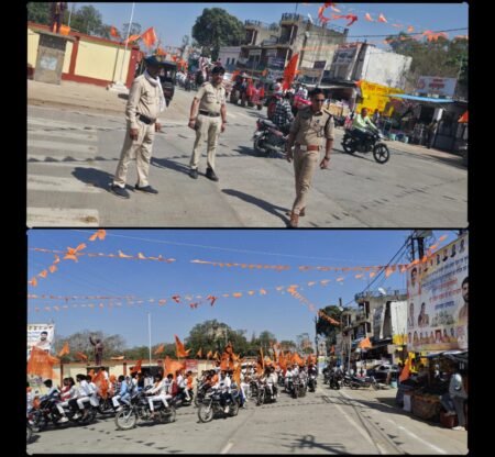 रामनवमी के उपलक्ष्य मे हिंदू धर्मलंबियों ने निकाली कड़कड़ाती धूप मे विशाल रैली! WhatsApp Image 2026 03 27 at 14.41.30 1