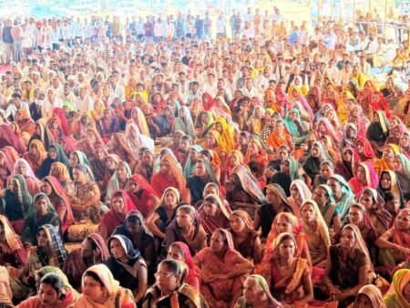 किसान मजदूर महापंचायत एवं कार्यकर्ता सम्मेलन में प्रदेश कांग्रेस अध्यक्ष जीतू पटवारी का आगमन, भाजपा सरकार पर साधा निशाना , लगाए गंभीर आरोप fe0093bd 3021 462c 9f1c 40f7a264b07b