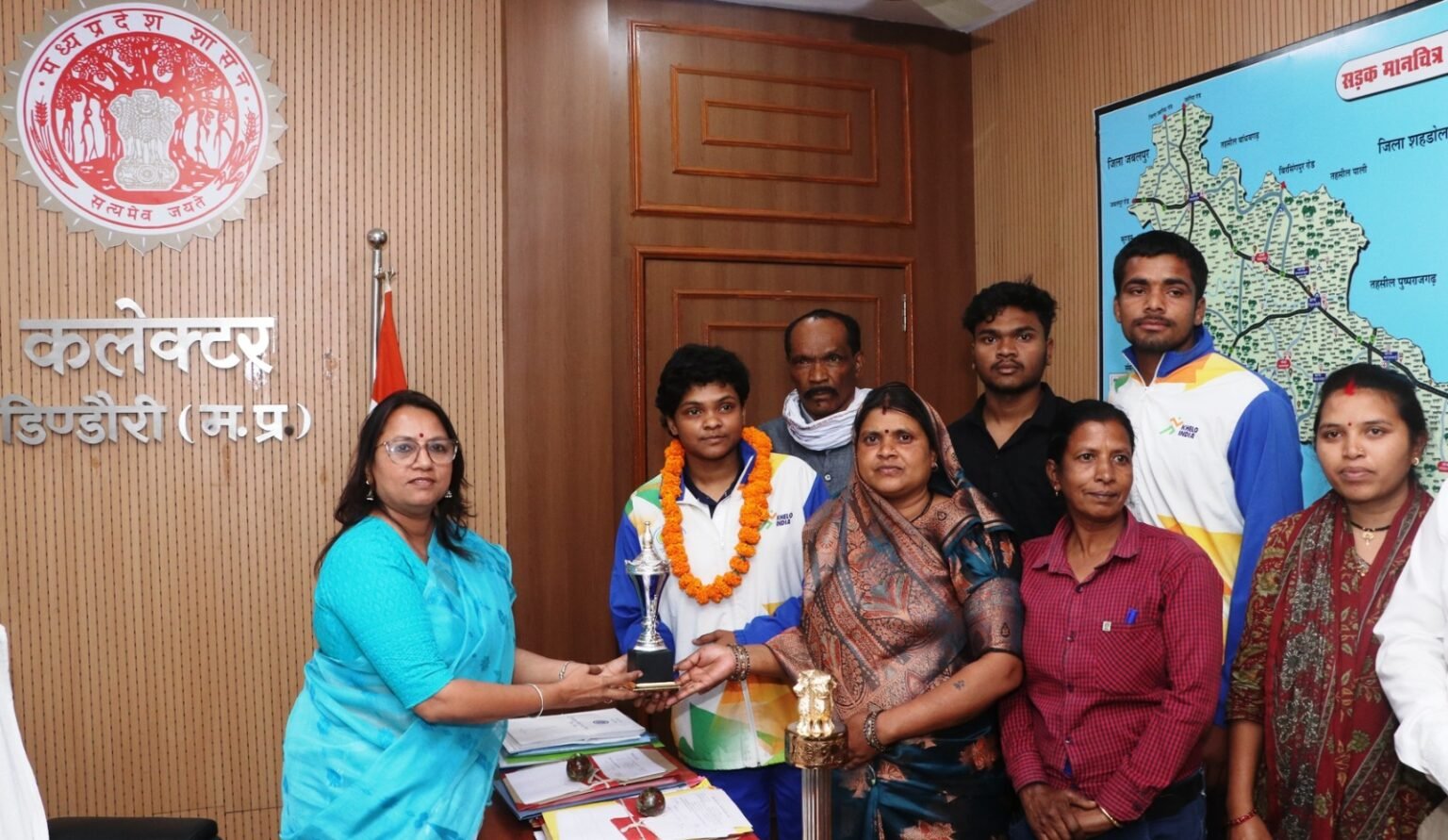 डिंडौरी की बेटी चाँदनी नरेती का दमदार प्रदर्शन, राष्ट्रीय स्तर तक लहराया परचम WhatsApp Image 2026 04 07 at 11.44.29 1