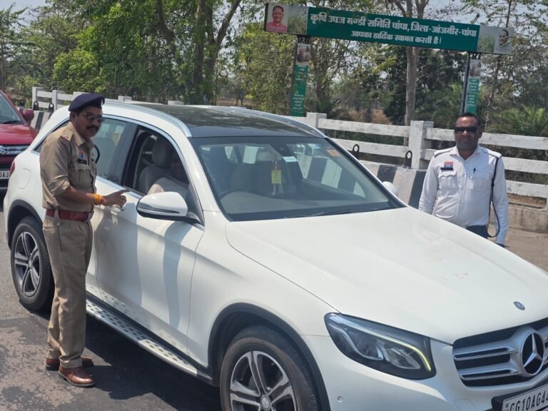 सक्ती यातायात पुलिस द्वारा रिकॉर्ड तोड़ चालानी कार्यवाही WhatsApp Image 2026 04 07 at 15.25.52