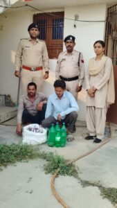 40 पाव देशी प्लेन और 07 लीटर हाथ भट्ठी महुआ शराब की गई जब्त WhatsApp Image 2026 04 08 at 17.56.06