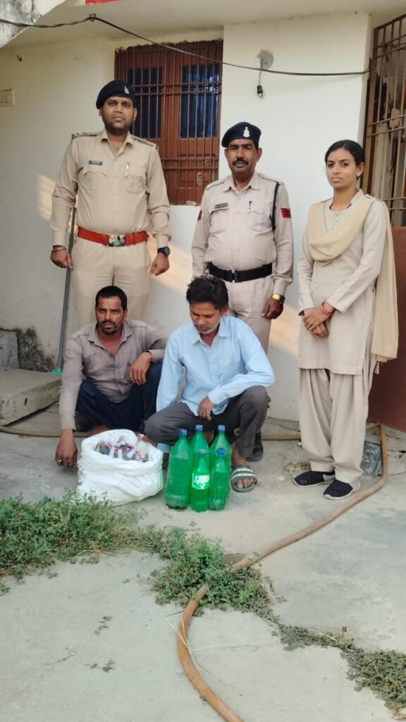 40 पाव देशी प्लेन और 07 लीटर हाथ भट्ठी महुआ शराब की गई जब्त WhatsApp Image 2026 04 08 at 17.56.06