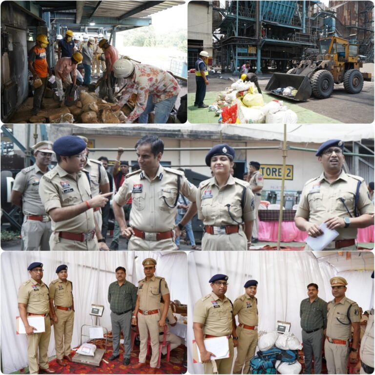 रायपुर पुलिस द्वारा भारी मात्रा में जब्त नशीले पदार्थों का विनष्टीकरण, सिलतरा के पावर प्लांट में धधकती भट्ठियों में खाक हुआ नशा WhatsApp Image 2026 05 15 at 18.04.28