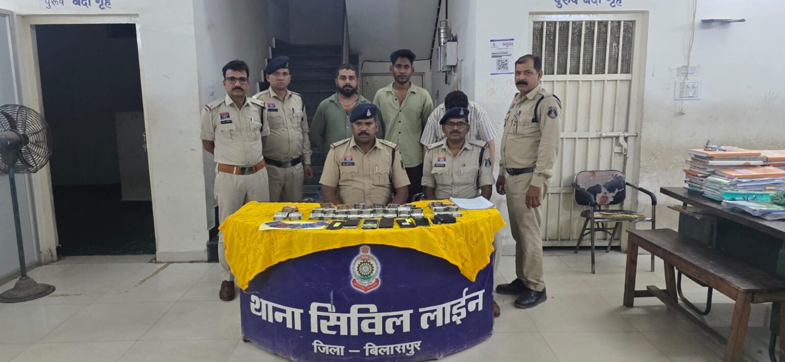 सिविल लाइन पुलिस का कहर, सटोरियों के छूटे पसीने WhatsApp Image 2026 05 24 at 20.48.07