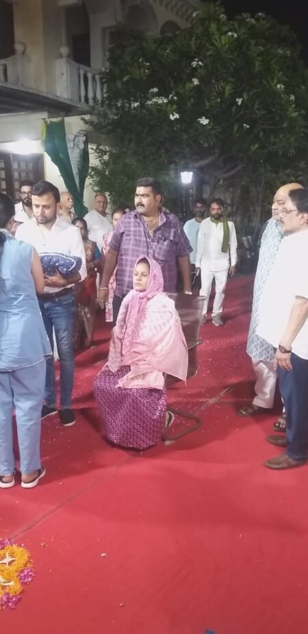 बेटी गरिमा लक्ष्मी एवं नाती के रूप में पधारे नारायण, कुबेर राठी ने दुल्हन की तरह सजाया घर a25baab6 63f3 45b0 8b52 3f7635d80a90