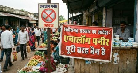छत्तीसगढ़ में नकली और ‘एनालॉग पनीर’ पर लगा पूर्ण प्रतिबंध, राजपत्र में आदेश जारी WhatsApp Image 2026 08 01 at 08.14.56