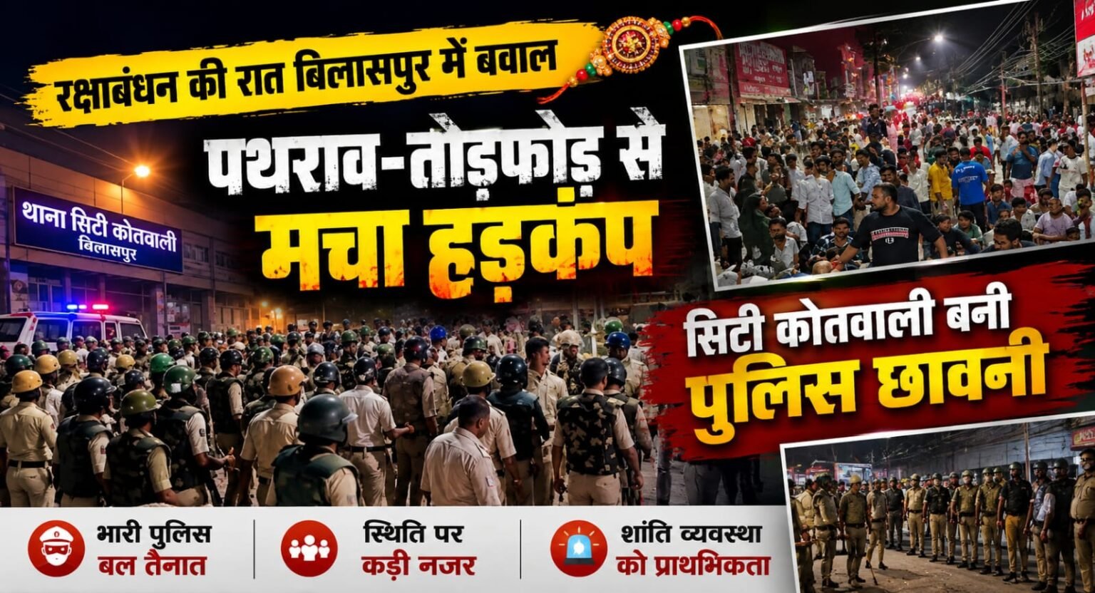 बिलासपुर में दो पक्षों के विवाद ने लिया हिंसक रूप, जमकर पथराव और नारेबाजी; कई घायल, भारी पुलिस बल तैनात WhatsApp Image 2026 08 29 at 03.55.05