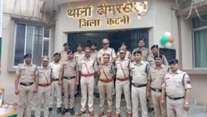 80वें स्वतंत्रता दिवस के अवसर पर थाना ढीमरखेड़ा परिसर में गरिमामय एवं देशभक्ति से ओत-प्रोत कार्यक्रम का आयोजन किया गया। e66bf19f c8b6 4854 8cd7 6f6db5a20a78
