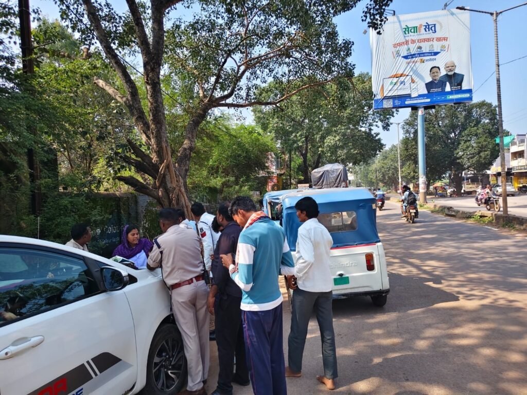धमतरी में ड्रंक एंड ड्राइव पर सख्ती, 3 वाहन चालक नशे में मिले। 3 406b1683 338e 49fb 8814 484ba41a2ba2