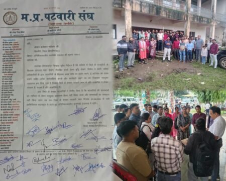 जिले के पटवारियों ने खोला मोर्चा, 1 सितंबर से अनिश्चितकालीन कलमबंद हड़ताल का ऐलान WhatsApp Image 2026 09 01 at 18.57.22