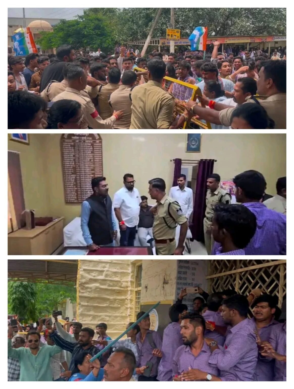 छिंदवाड़ा PG कॉलेज प्रदर्शन :पुलिस से धक्का मुक्की पड़ी भारी,NSUI जिलाध्यक्ष सहित 7 पर गैरजमानती धाराओं में FIR WhatsApp Image 2026 09 03 at 01.06.15 1