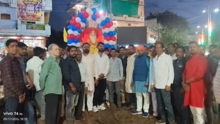 विश्वकर्मा जयंती पर शहपुरा में निकली भव्य शोभायात्रा, जयकारों से गूंजा नगर fab97730 6c29 4149 89ed 6f44eb885525