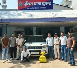 एसपी भावना पांडेय के निर्देशन में ‘ऑपरेशन निश्चय’ को सफलता, 08 किलो गांजा जब्त। WhatsApp Image 2026 10 10 at 17.57.38